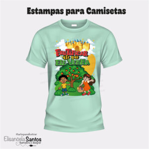 Estampas para Camisetas- Fruticar até que Ele Venha