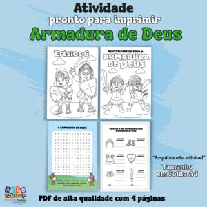 Atividades para Colorir e Ensino Bíblico