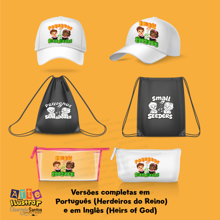 Logotipo Ministério Infantil: Pequenos Semeadores/ Small Sowers - Imagem 2
