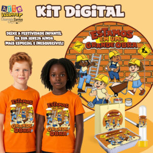 Kit Digital Completo para Festividade Infantil