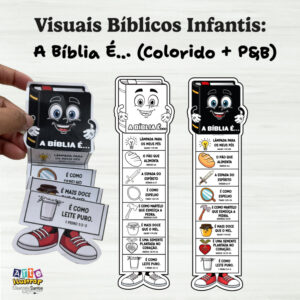 Recurso Visual Educativo: "A Bíblia É..." (Ficheiro Digital PDF)