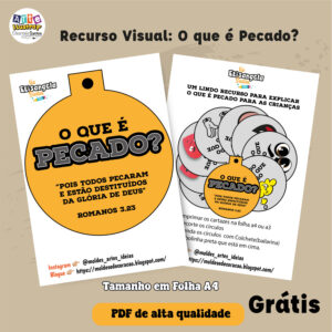 Recurso Visual: O que é Pecado? 💡✨